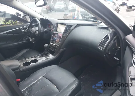 2014 Infiniti Q50 Premium z USA, uszkodzony, nr VIN JN1BV7AR7EM687223